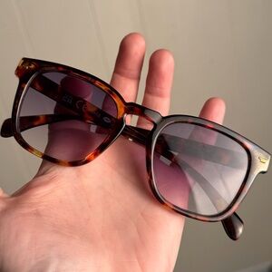 Foster Grant TruPolar Tortoiseshell Square Polarized Sunglasses